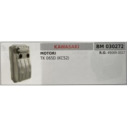 BRUMAR MARMITTA KAWASAKI  MOTORI TK 065D (KC52)  RO 490690017