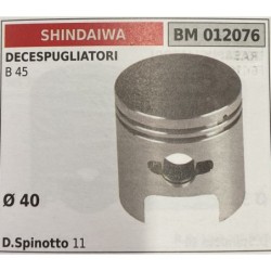 BRUMAR PISTONE COMPLETO SHINDAIWA  DECESPUGLIATORI B 45  Ø 40 D Spinotto 11  RO