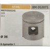 BRUMAR PISTONE COMPLETO STIHL MOTOSEGHE 009 011   Ø 36 D Spinotto 9  RO