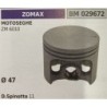 BRUMAR PISTONE COMPLETO ZOMAX MOTOSEGHE ZM 6010   Ø 47 D Spinotto 11 RO