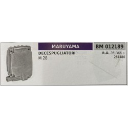 BRUMAR MARMITTA MARUYAMA  DECESPUGLIATORI M 28  RO 261366 + 261480