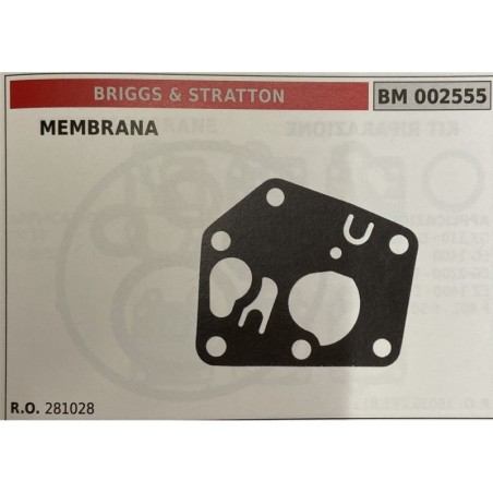 BRUMAR MEMBRANAKIT RIPARAZIONE BRIGGS & STRATTON  MEMBRANA   RO 281028