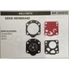 BRUMAR MEMBRANAKIT RIPARAZIONE DELL'ORTO  SERIE MEMBRANE  APPLICAZIONI Carburatori 1611 1612   RO