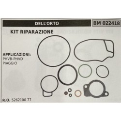 BRUMAR MEMBRANAKIT RIPARAZIONE DELL'ORTO  KIT RIPARAZIONE   APPLICAZIONI PHVBPHVD PIAGGIO  RO 526210077