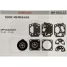 BRUMAR MEMBRANAKIT RIPARAZIONE KAWASAKI  SERIE MEMBRANE  APPLICAZIONI TH 43  TH 48  RO