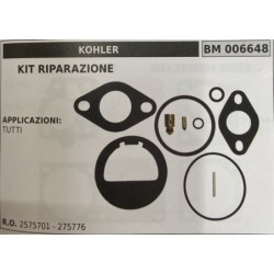 BRUMAR MEMBRANAKIT RIPARAZIONE KOHLER  KIT RIPARAZIONE  APPLICAZIONI TUTTI  RO 2575701  275776