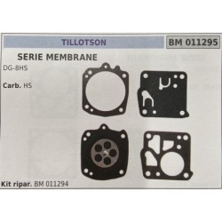 BRUMAR MEMBRANAKIT RIPARAZIONE TILLOTSON  SERIE MEMBRANE DG8HS  Carb HS  Kit ripar BM 011294