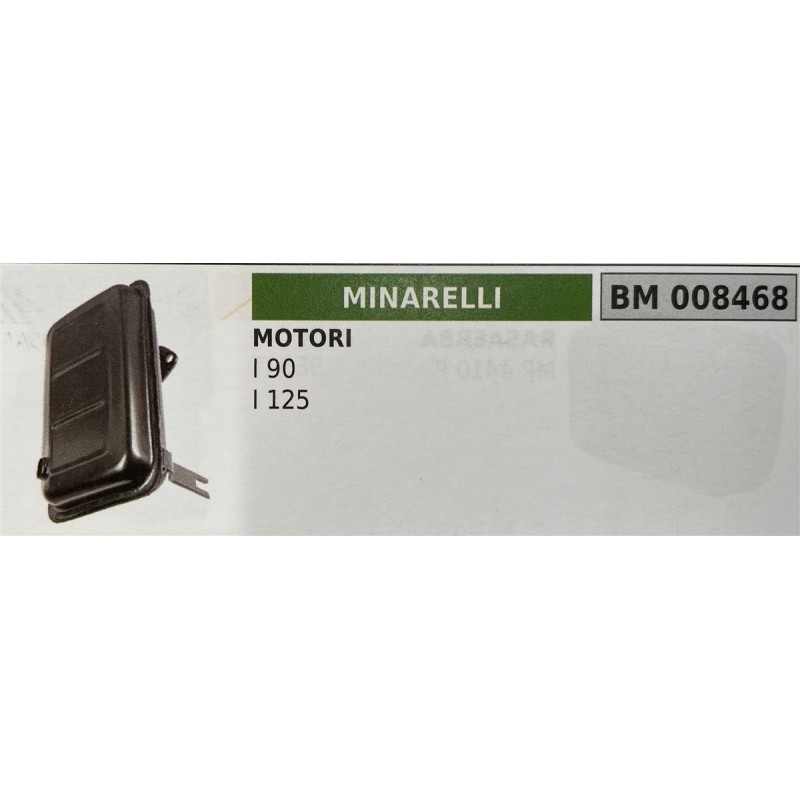 BRUMAR MARMITTA MINARELLI  MOTORI I 90 I 125  RO