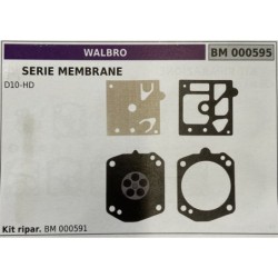 BRUMAR MEMBRANAKIT RIPARAZIONE WALBRO  SERIE MEMBRANE D10HD  Kit ripar BM 000591