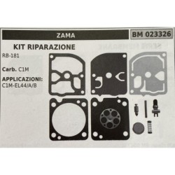 BRUMAR MEMBRANAKIT RIPARAZIONE ZAMA  KIT RIPARAZIONE RB181  Carb C1M  APPLICAZIONI C1MEL44AB  Membrane