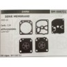 BRUMAR MEMBRANAKIT RIPARAZIONE ZAMA  SERIE MEMBRANE GND43  Carb C1M  APPLICAZIONI C1MH57  Kit ripar BM 008730