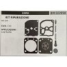 BRUMAR MEMBRANAKIT RIPARAZIONE ZAMA  KIT RIPARAZIONE RB109  Carb C1Q  APPLICAZIONI C1QEL20A  Membrane