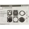 BRUMAR MEMBRANAKIT RIPARAZIONE ZAMA  KIT RIPARAZIONE RB114  Carb C1Q  APPLICAZIONI C1QS72B C1QS81 C1QS88  Membrane BM 015365
