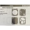 BRUMAR MEMBRANAKIT RIPARAZIONE ZAMA  SERIE MEMBRANE GND11  Carb M1  APPLICAZIONI M1M7  Kit ripar