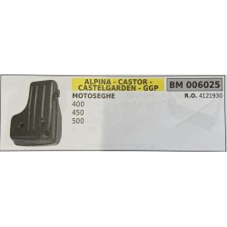 BRUMAR MARMITTA ALPINA  CASTOR  CASTELGARDEN  GGP  MOTOSEGHE 400 450 500  RO 4121930