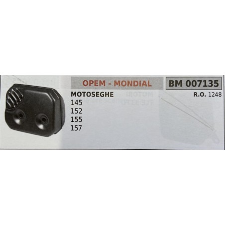 BRUMAR MARMITTA OPEM  MONDIAL  MOTOSEGHE 145 152 155 157  RO 1248