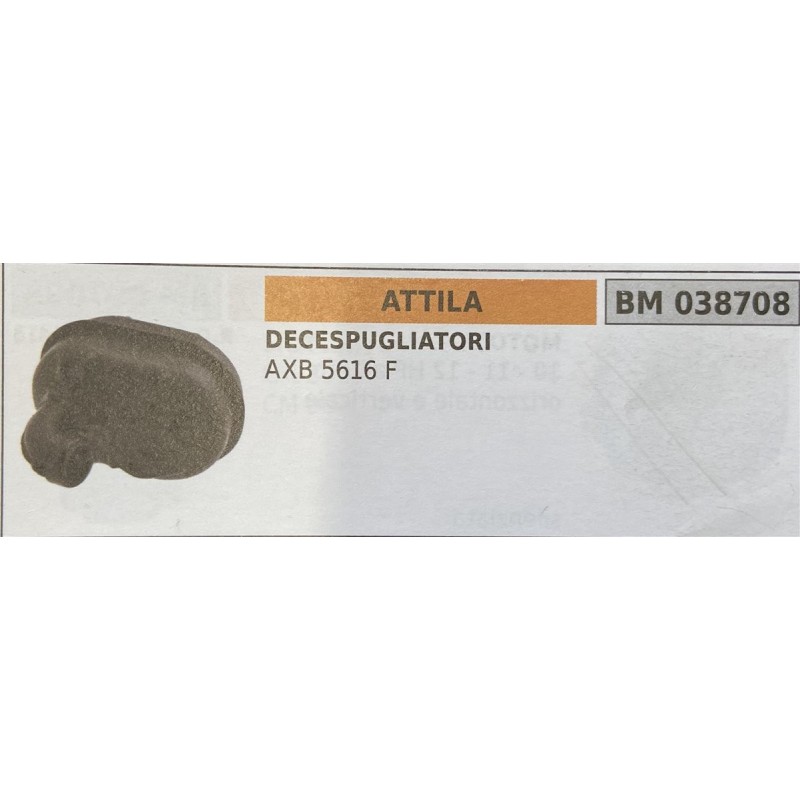 BRUMAR MARMITTA ATTILA  DECESPUGLIATORI AXB 5616 F  RO