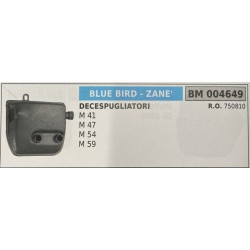 BRUMAR MARMITTA BLUE BIRD  ZANE'  DECESPUGLIATORI M 41 M 47 M 54 M 59  RO 750810