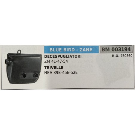 BRUMAR MARMITTA BLUE BIRD  ZANE'  DECESPUGLIATORI ZM 414754  TRIVELLE NEA 39E45E52E  RO 750860