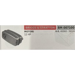 BRUMAR MARMITTA BRIGGS & STRATTON  MOTORI 12 HP  RO 493963  392101
