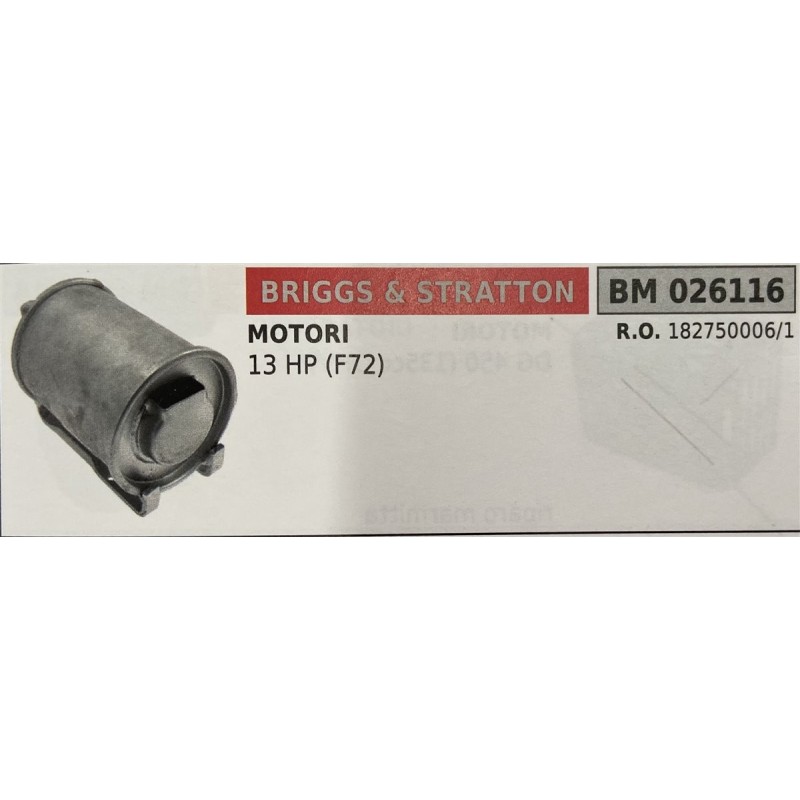 BRUMAR MARMITTA BRIGGS & STRATTON  MOTORI 13 HP  RO 1827500061