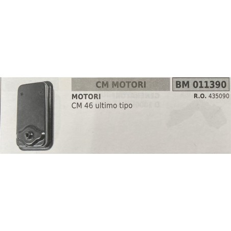 BRUMAR MARMITTA CM MOTORI  MOTORI CM 46 ultimo tipo  RO 435090
