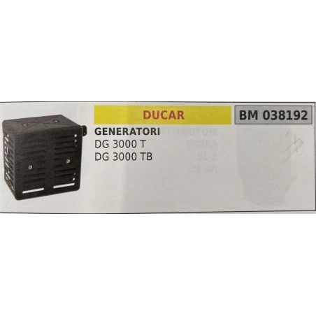 BRUMAR MARMITTA DUCAR  GENERATORI DG 3000 T DG 3000 TB  RO