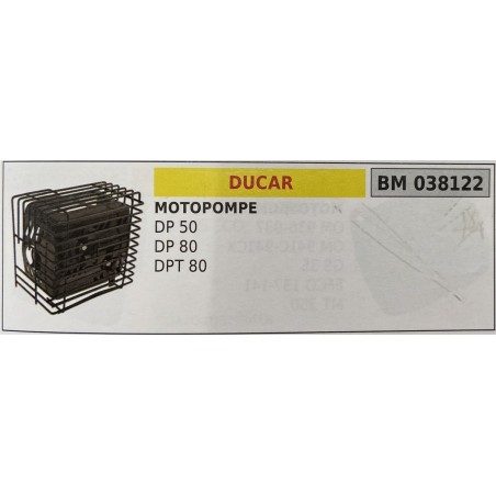 BRUMAR MARMITTA DUCAR  MOTOPOMPE DP 50 DP 80 DPT 80  RO