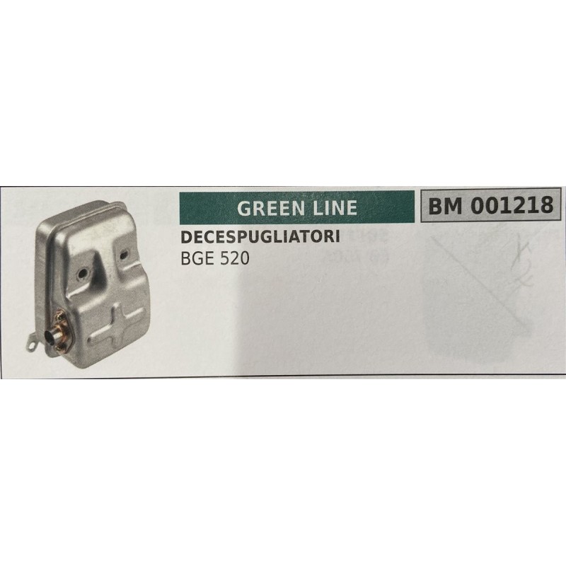 BRUMAR MARMITTA GREEN LINE   DECESPUGLIATORI BGE 520  RO