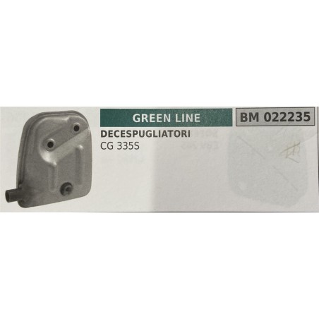 BRUMAR MARMITTA GREEN LINE   DECESPUGLIATORI CG 335S  RO