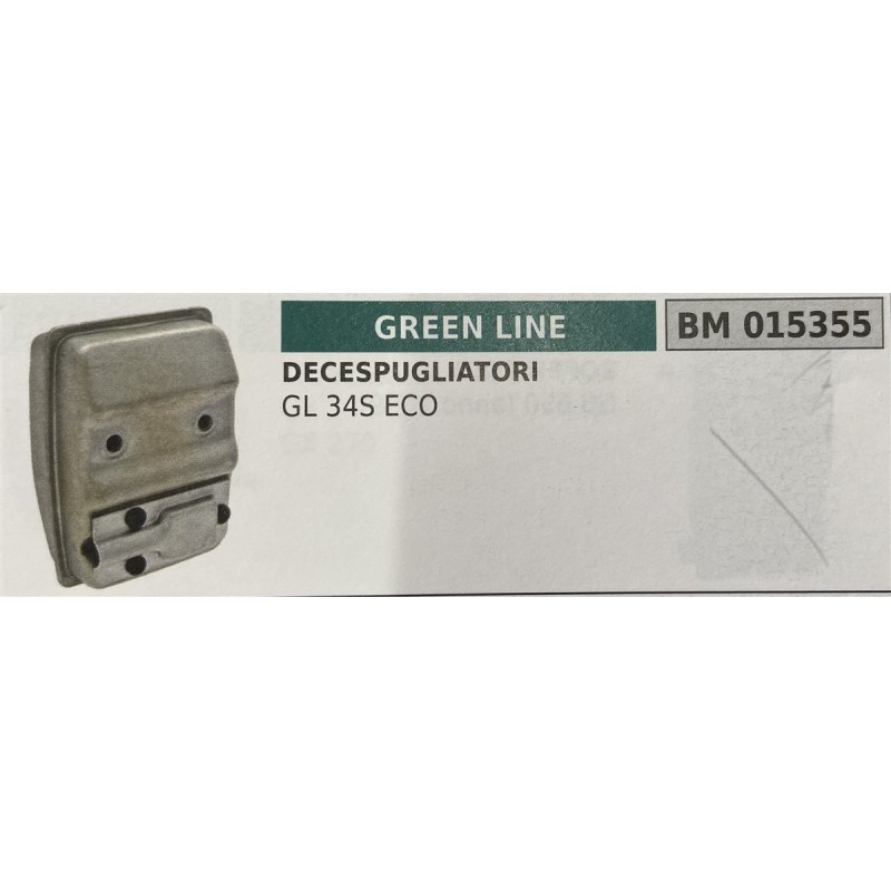 BRUMAR MARMITTA GREEN LINE   DECESPUGLIATORI GL 34S ECO  RO