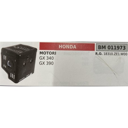 BRUMAR MARMITTA HONDA  MOTORI GX 340 GX 390  RO 18310ZE1W00