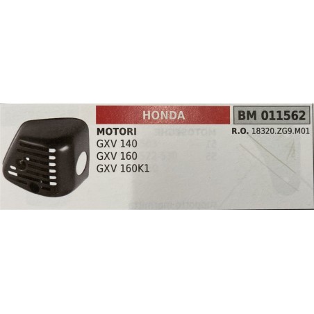 BRUMAR MARMITTA HONDA  MOTORI GXV 140 GXV 160 GXV 160K1  RO 18320ZG9M01