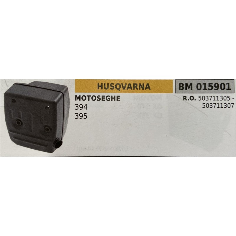BRUMAR MARMITTA HUSQVARNA  MOTOSEGHE 394 395  RO 503711305  503711307