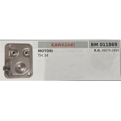 BRUMAR MARMITTA KAWASAKI  MOTORI TH 34  RO 490702693