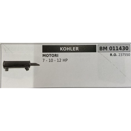 BRUMAR MARMITTA KOHLER  MOTORI 7  10  12 HP  RO 237550