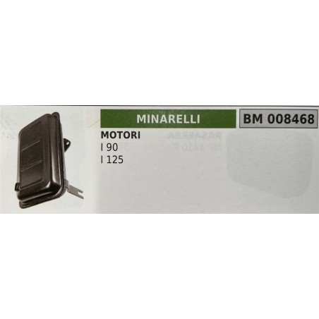 BRUMAR MARMITTA MINARELLI  MOTORI I 90 I 125  RO