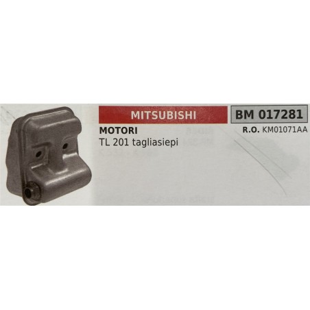 BRUMAR MARMITTA MITSUBISHI  MOTORI TL 201 tagliasiepi  RO KM01071AA