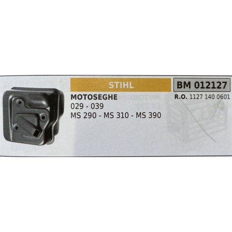BRUMAR MARMITTA STIHL  MOTOSEGHE 029  039 MS 290  MS 310  MS 390  RO 1127 140 0601