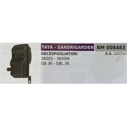 BRUMAR MARMITTA TAYA  SANDRIGARDEN  DECESPUGLIATORI 3600S  3600W GB 36  GBL 36  RO 2027710