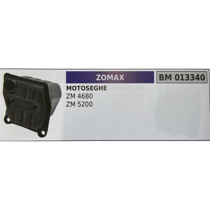 BRUMAR MARMITTA ZOMAX   MOTOSEGHE ZM 4680 ZM 5200  RO