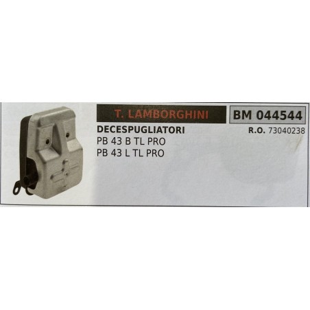 BRUMAR MARMITTA T LAMBORGHINI  DECESPUGLIATORI PB 43 B TL PRO PB 43 L TL PRO  RO 73040238