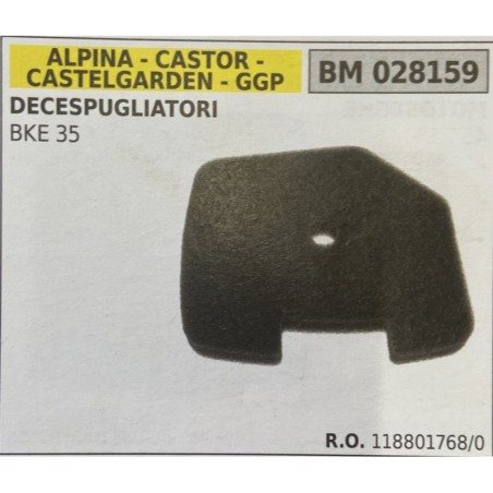 BRUMAR FILTRO ARIA ALPINA  CASTOR  CASTELGARDEN  GGP  DECESPUGLIATORI BKE 35  RO 1188017680