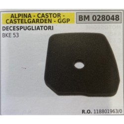 BRUMAR FILTRO ARIA ALPINA  CASTOR  CASTELGARDEN  GGP  DECESPUGLIATORI BKE 53  RO 1188019630