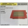 BRUMAR FILTRO ARIA ALPINA  CASTOR  CASTELGARDEN  GGP  MOTORI M150 (4 tempi valvole laterali)  SUMEC SV150M  123x110x195 RO 1805