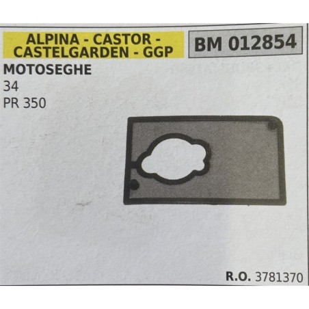 BRUMAR FILTRO ARIA ALPINA  CASTOR  CASTELGARDEN  GGP  MOTOSEGHE 34 PR 350  RO 3781370