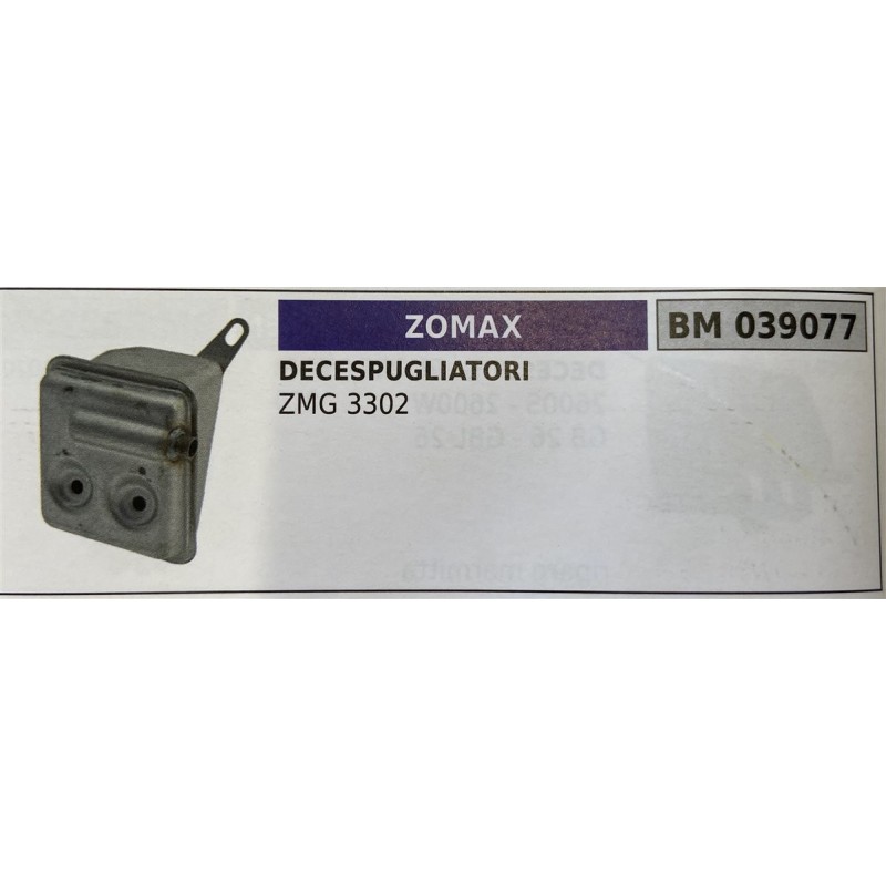 BRUMAR MARMITTA ZOMAX   DECESPUGLIATORI ZMG 3302  RO