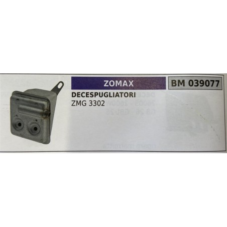 BRUMAR MARMITTA ZOMAX   DECESPUGLIATORI ZMG 3302  RO