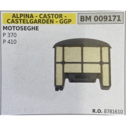 BRUMAR FILTRO ARIA ALPINA  CASTOR  CASTELGARDEN  GGP  MOTOSEGHE P 370 P 410  RO 8781610