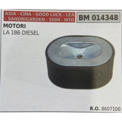 BRUMAR FILTRO ASIA  CINA  GOOD LUCK  LEA  SANDRIGARDEN  SWM  MTD  MOTORI LA 186 DIESEL  RO 8607100